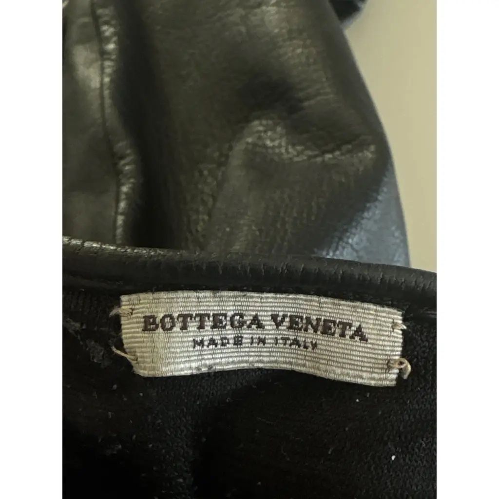 Bottega Veneta Guanti & manicotti: Bottega Veneta Long Laced Leather Gloves – Usato da Origlio venduto da sto_2pxf 1