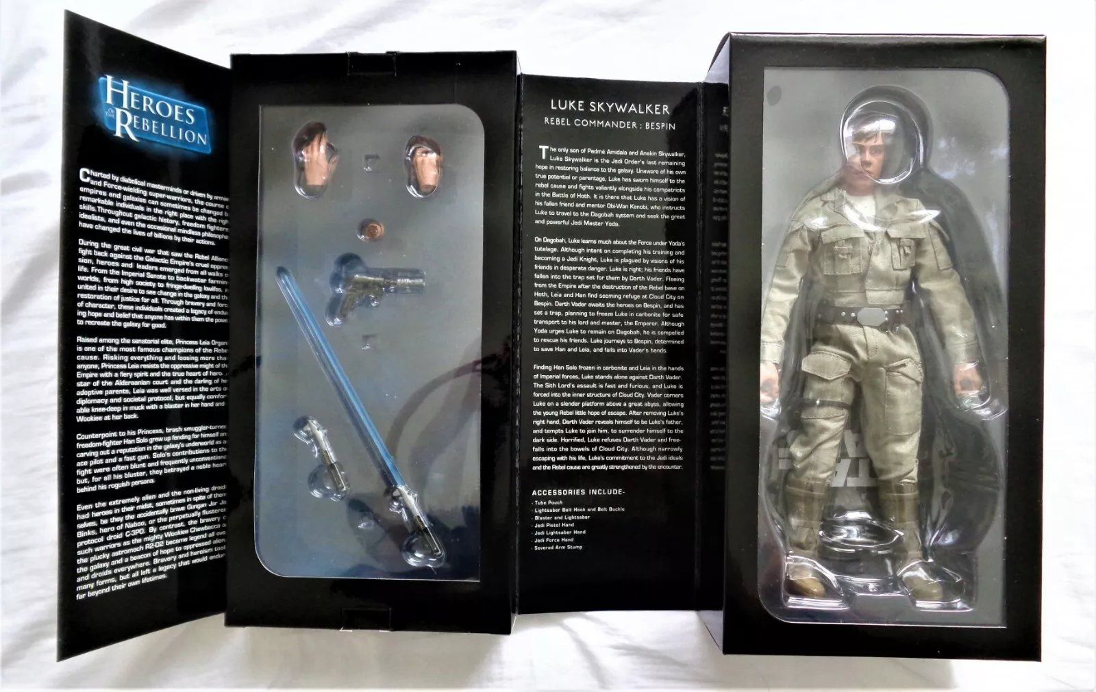Star Wars Figurines: SIDESHOW Star Wars Luke Skywalker Bespin Rebel Commander – D'occasion à Oberentfelden par FiguresAndGamesPlace 1