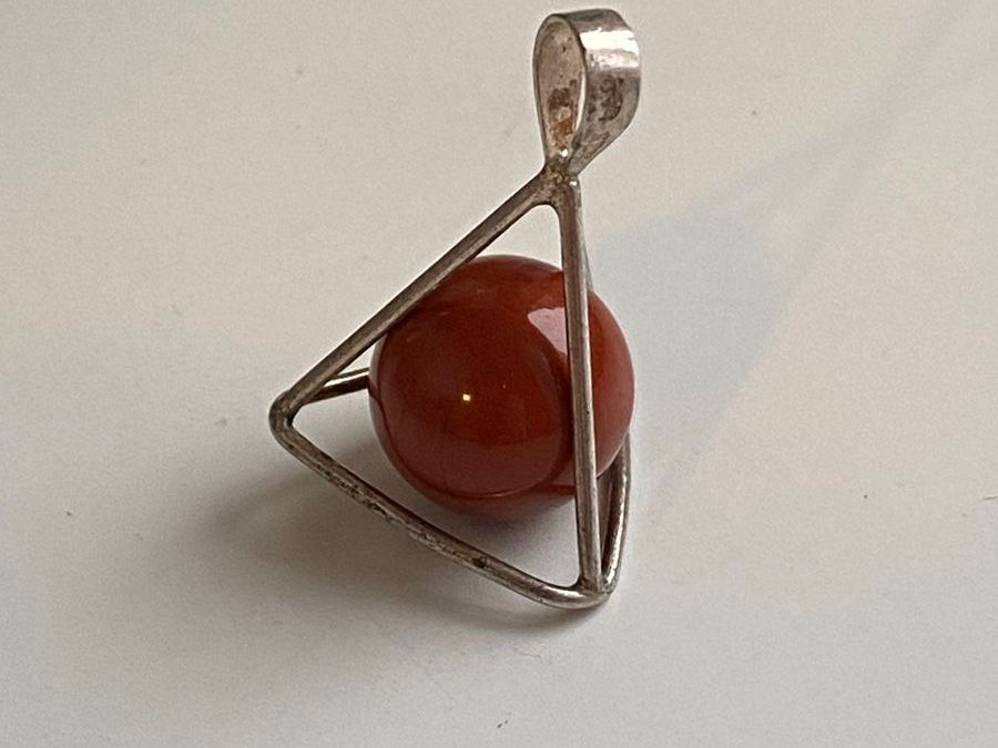 Ciondoli: Silber 925 Vintage Jaspe Anhänger – Usato da Givisiez venduto da dor_xb9k