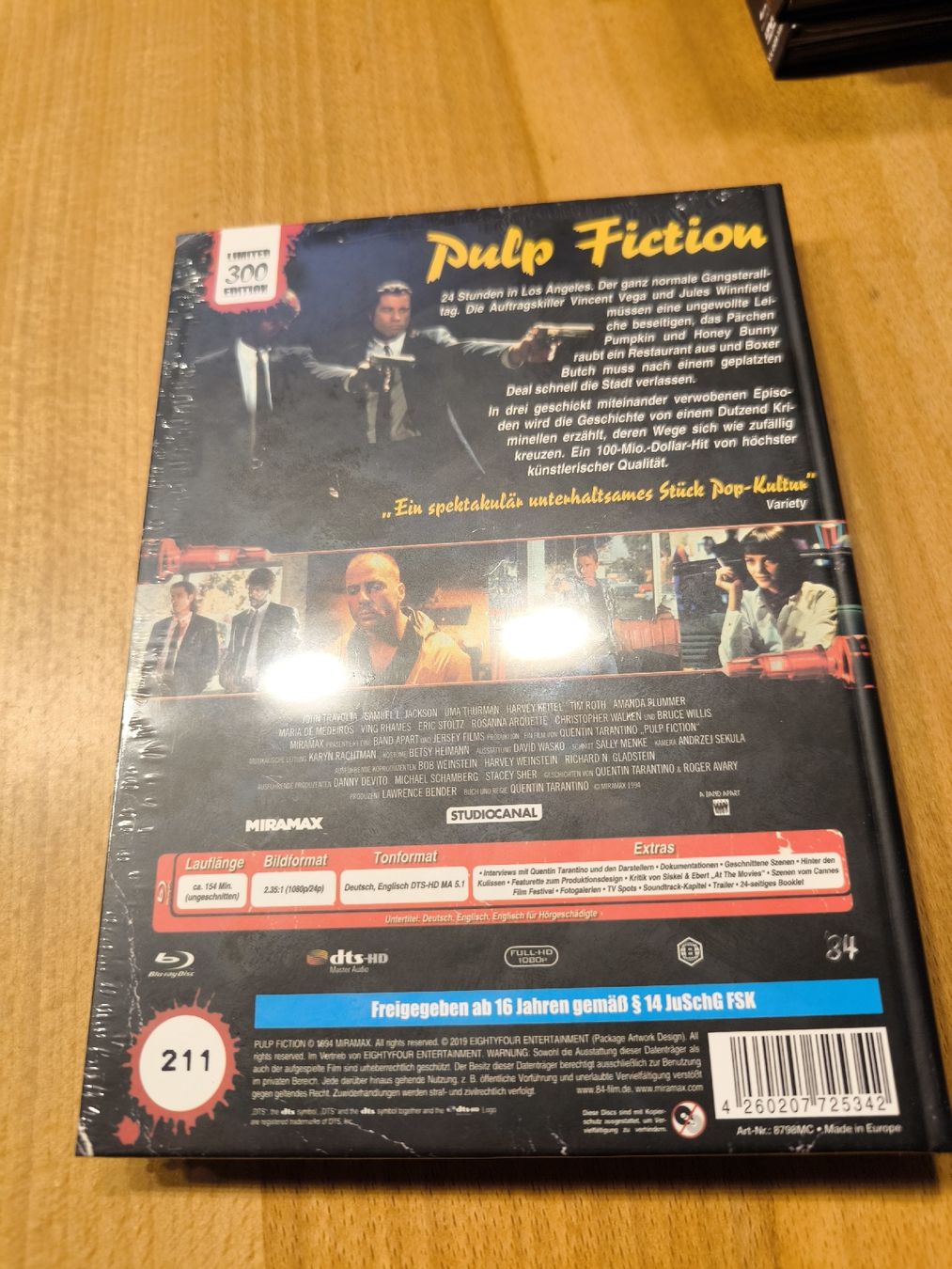 Tous les DVDs: Pulp Fiction Mediabook Vergriffen – Neuf avec emballage d'origine à Dürnten par Nexomynon 1