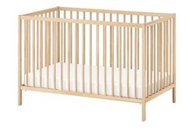 Babybett Ikea Sniglar + Matratze 120x60