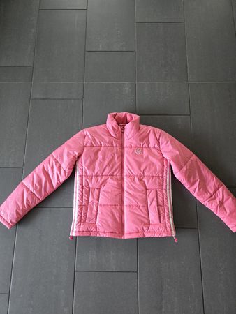 Pinke Adidas Winterjacke Gr. 36 - Warm durch den Winter!