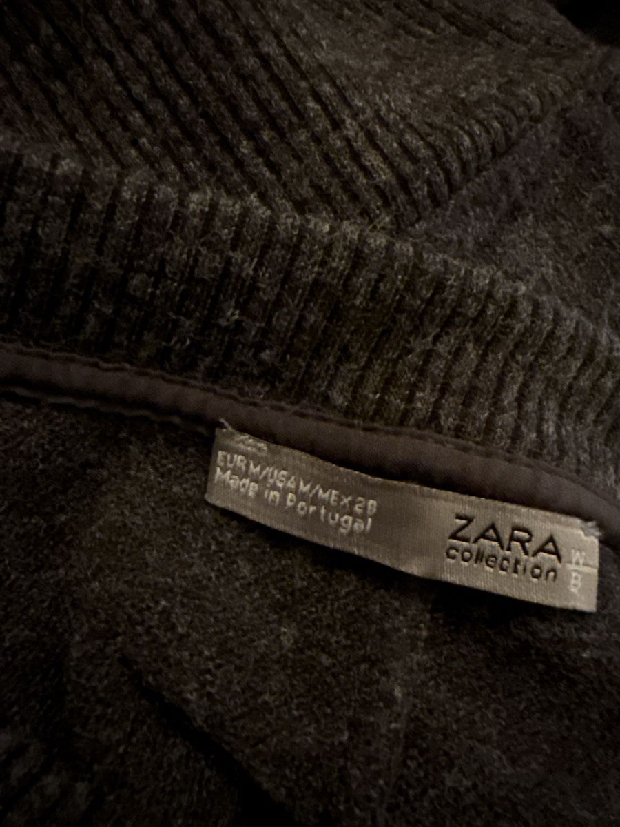 Zara Pullover & Sweatshirts: Zara Strickpullover Grau Gr. M mit Rüschen – Gebraucht aus Bern von katystrophal 3