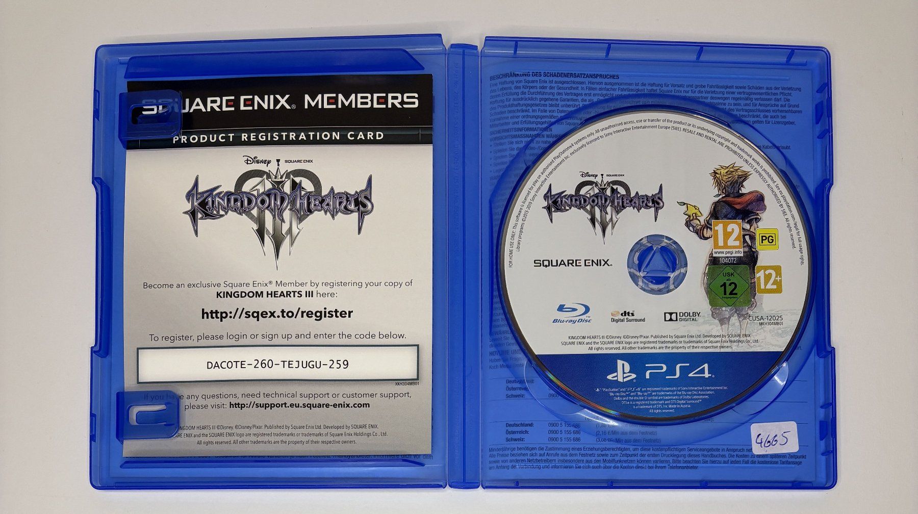 Giochi: PS4 - Kingdom Hearts III – Usato da Allschwil venduto da Bullach 1