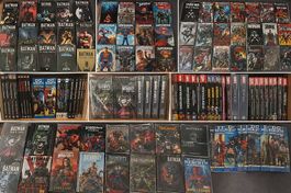 DC & Marvel Comic-Sammlung  Batman, Superman, Spider-Man