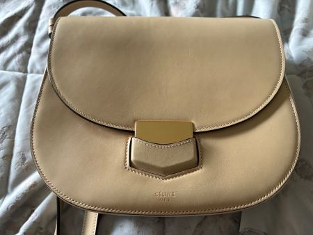 CÉLINE Summer Bag Medium Leather Ivory (Old Céline)