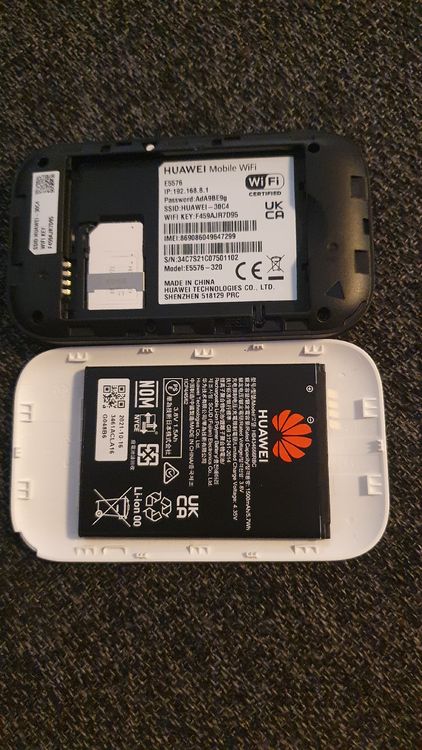 Huawei Mobile Wifi E5576 inkl. Mobile Daten Abo bis 30.1.24 2