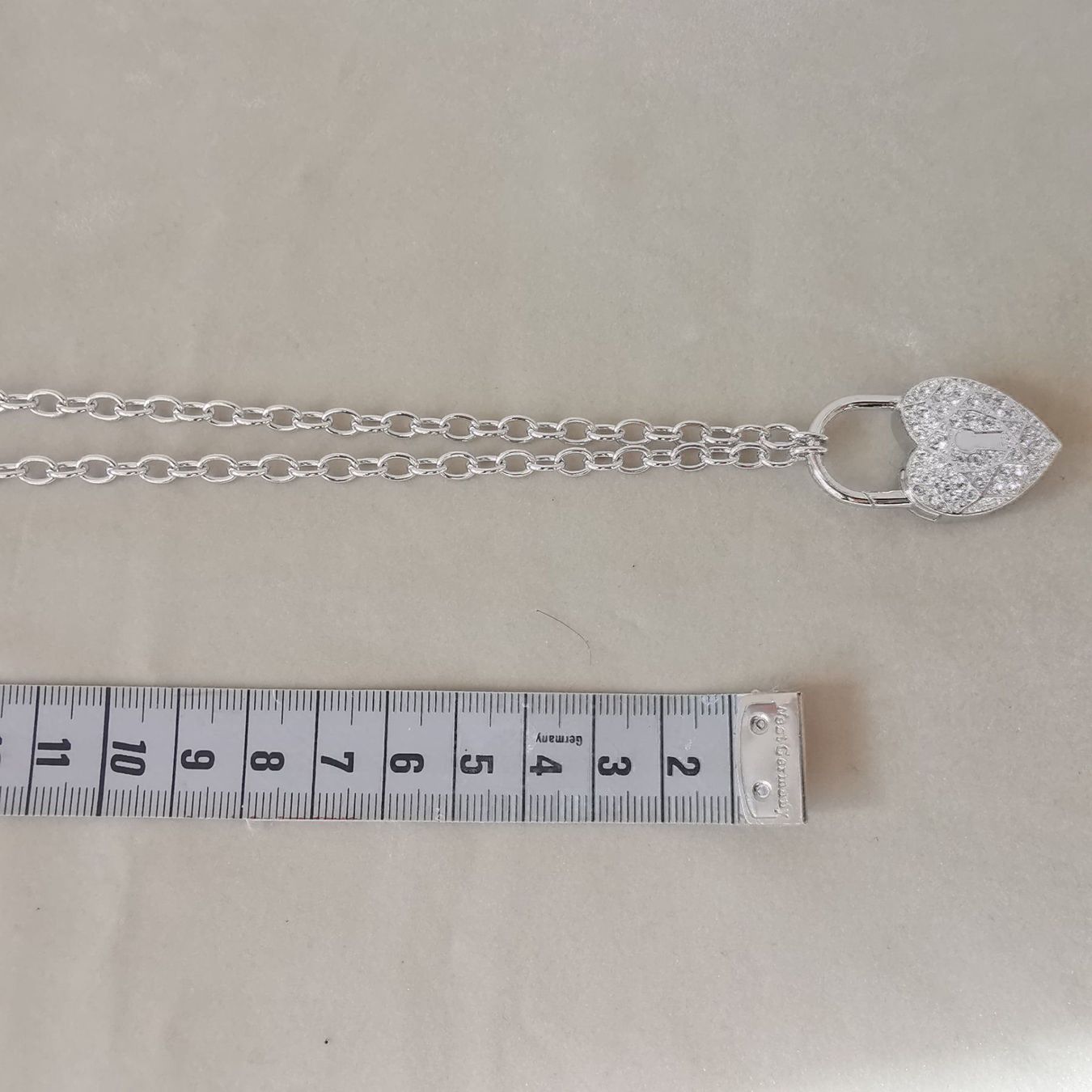 Swarovski Catenine: Swarovski Kette Schlösschen Kristalle – Nuovo (secondo la descrizione) da Zürich venduto da Yourgoodbuy 8
