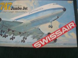 Bausatz Revell - Jumbo Jet 747 - SWISSAIR