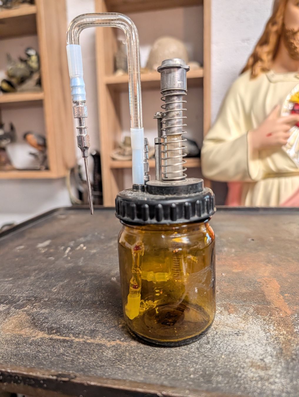 Misurare: Curiosité, Dispenser de laboratoire – Difettoso da La Place (Ayent) venduto da s4c4 3