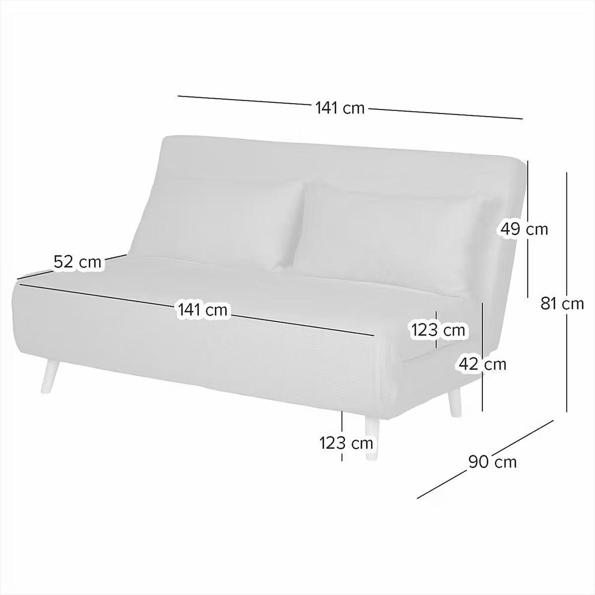 Sofas: Sofa guest bed 2 person sofa – Gebraucht aus Egg b. Zürich von udm_6b8w 3