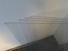 Plexiglas-Scheiben 70 cm x 100 cm x 5 mm, 4 Stück
