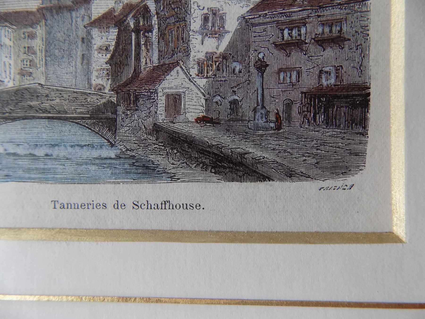 Incisioni: Schaffhausen Stadtansicht – Usato da Risch venduto da Rischli15 5