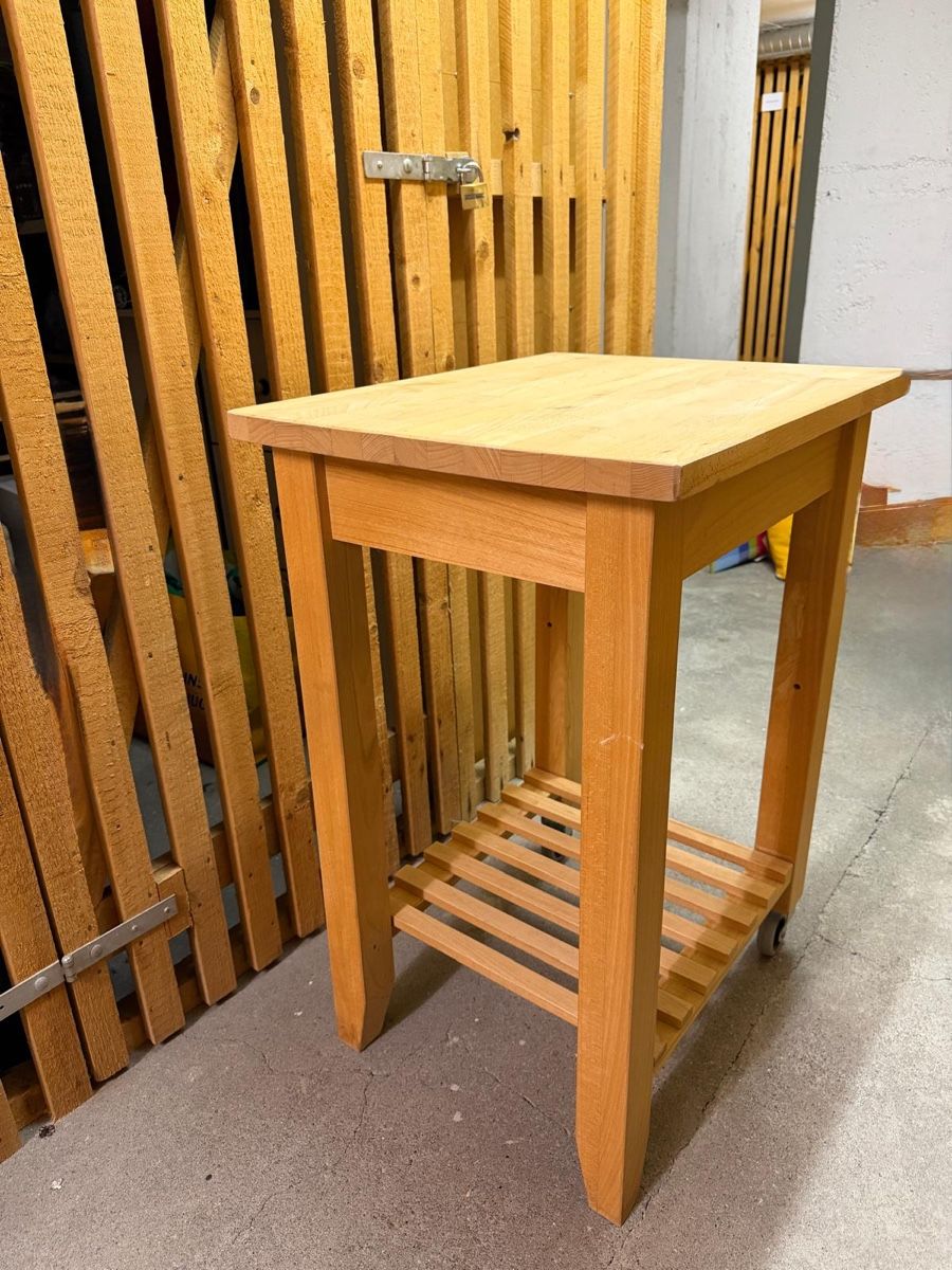 Ikea Komplettküchen: Ikea Servierwagen aus Holz – Gebraucht aus Gersau von Edotcom