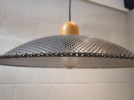 1997 AKA Suisse Ceiling Lamp Lochblech Deckenlampe Lampe