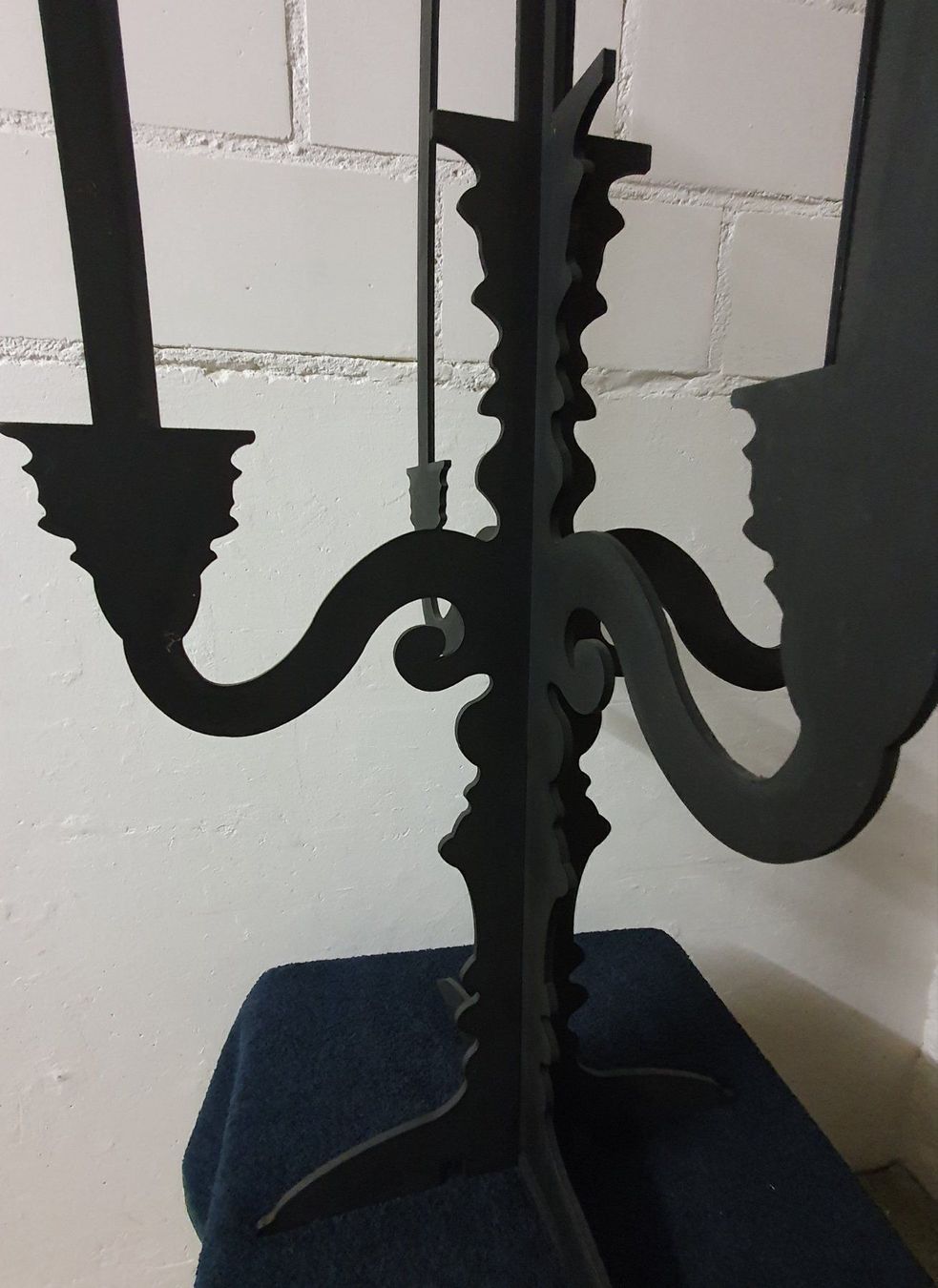 Tutte le decorazioni: Gothic / Steampunk / Barock Deko "Kerzenleuchter" schwarz – Usato da Muri AG venduto da Edlerweiss 2