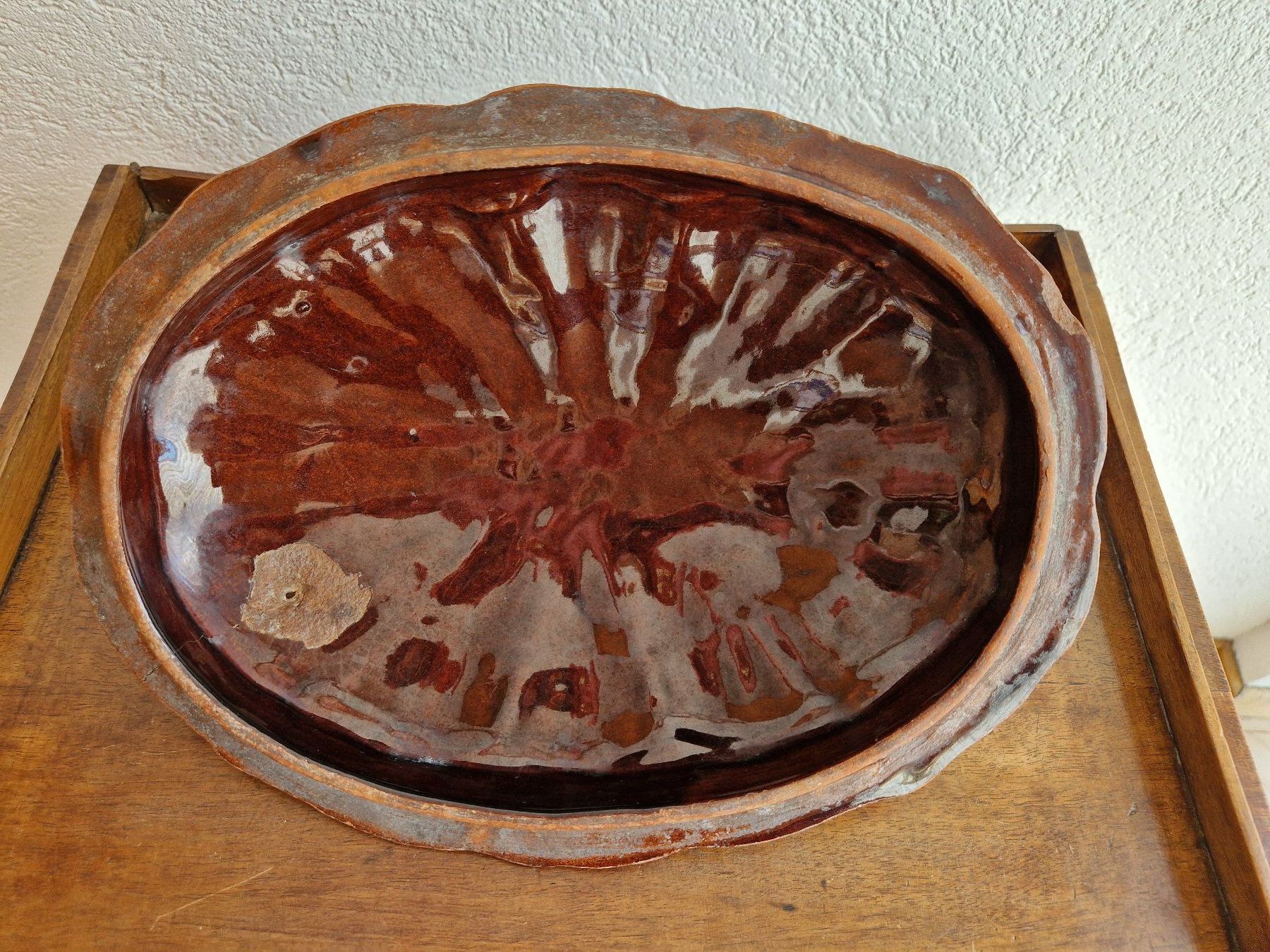 Ciotole: Antike braune Terrine - Manganglasur - ca. 1850 – Usato da Burgdorf venduto da gre_2ftz 5