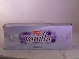 1 box vannila 6 packs mit 20 sticks