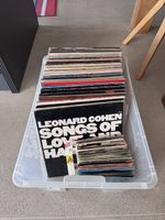 Kiste Schallplatten