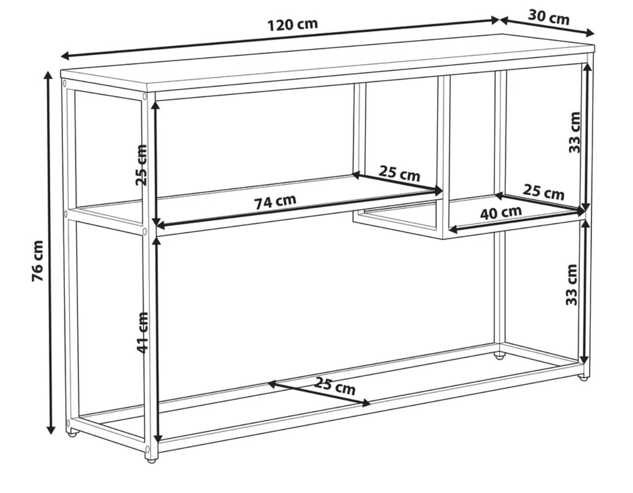 Beliani Scaffali: Schönes Sideboard aus Holz – Nuovo (secondo la descrizione) da Wallisellen venduto da LunaUnica 3