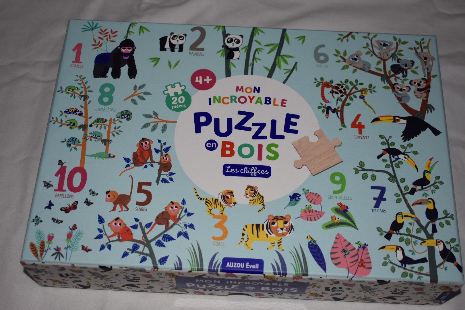 Puzzle: Puzzle en bois – Nuovo e nell'imballaggio originale da Les bois venduto da Steph-tigrou