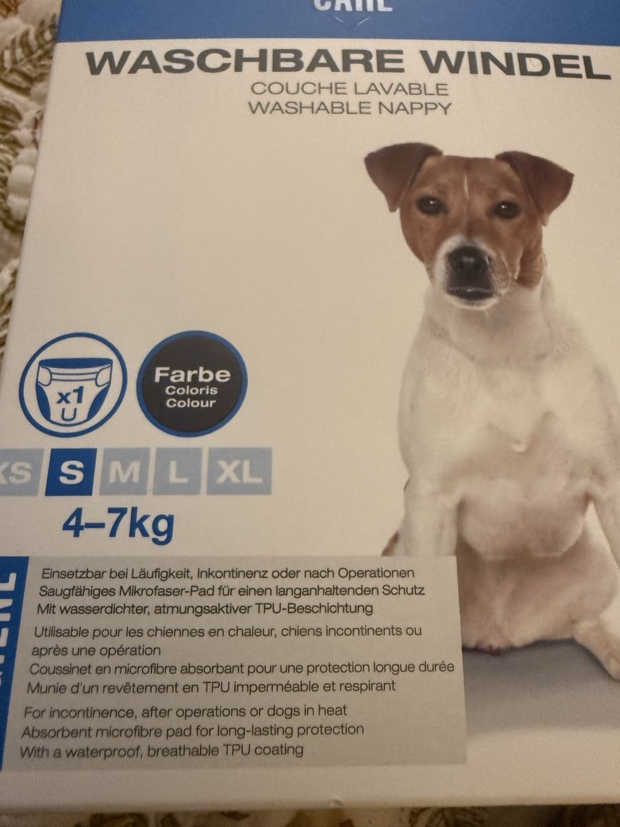 Bacs à couches & couches: Washable dog diaper  – Neuf avec emballage d'origine à Conches par nee_f2v7