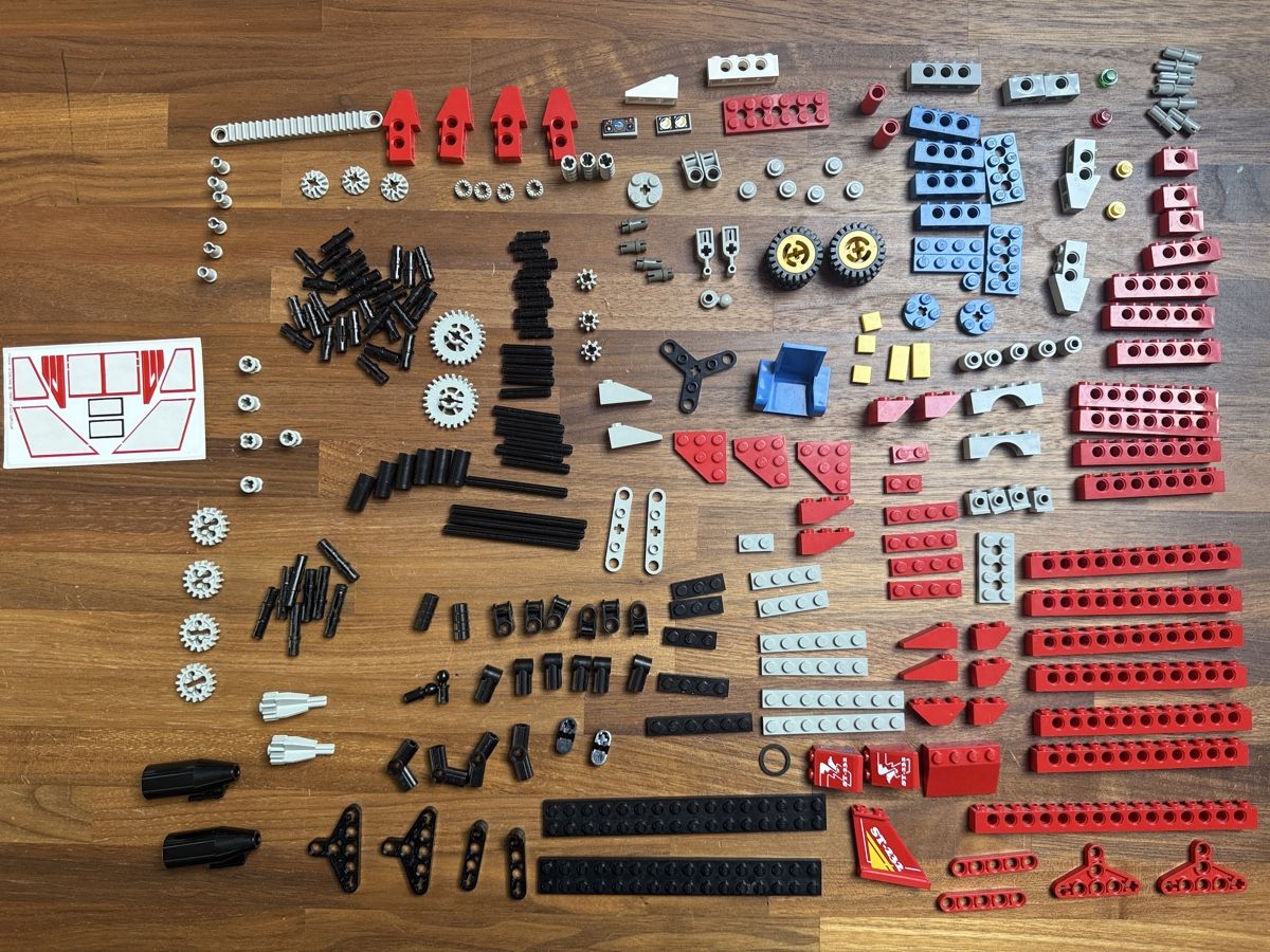 Lego Kit di costruzioni: Lego Technic 8232 Helikopter/Boot,Vintage Set – Usato da Oberurnen venduto da Lamaico 1