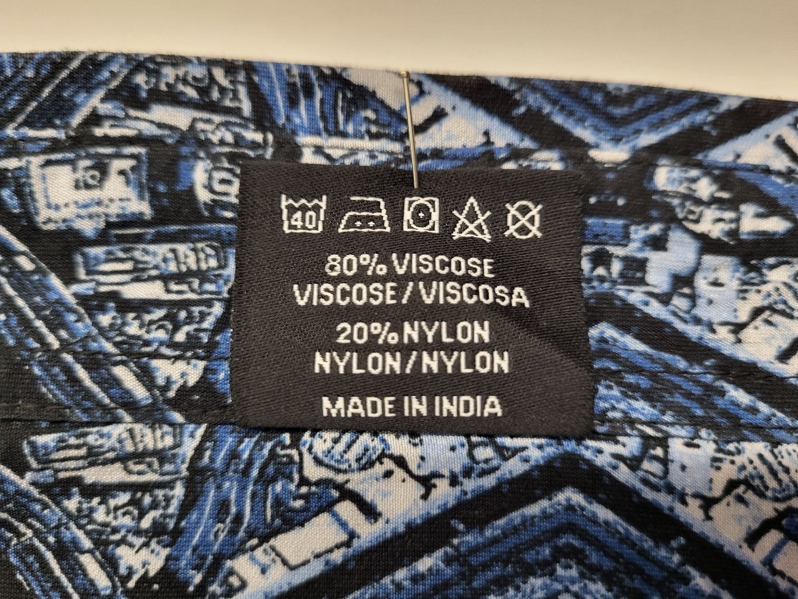Camicie: Chemise Sidney & Brecker Taille L - Bleue – Usato da Martigny-Croix venduto da barbamama1977 3