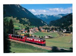 Bernina-Express bei Bergün/Bravuogn GR