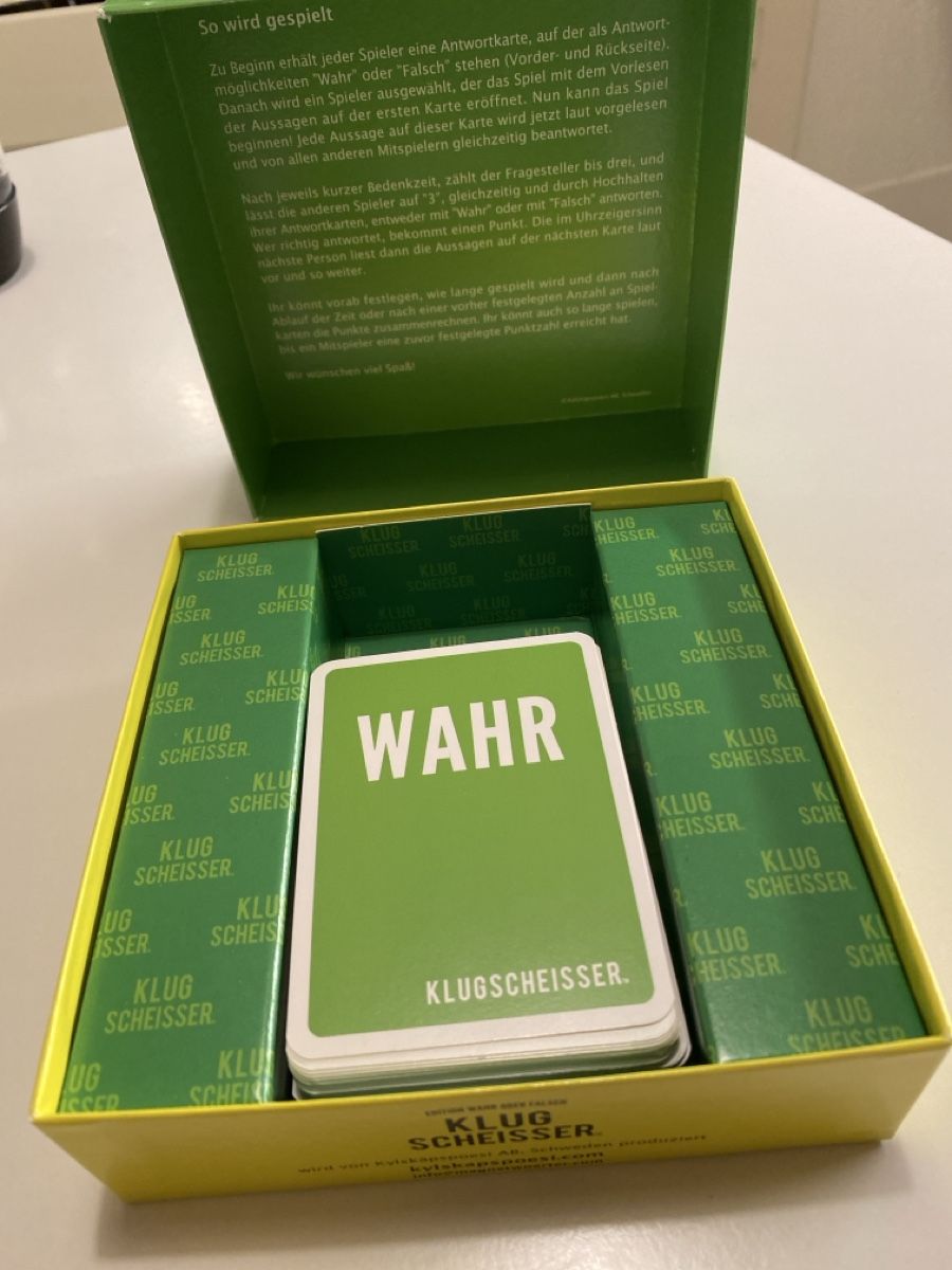 Giochi: Klugscheisser - Edition Wahr oder Falsch – Usato da Bern venduto da demalla 5