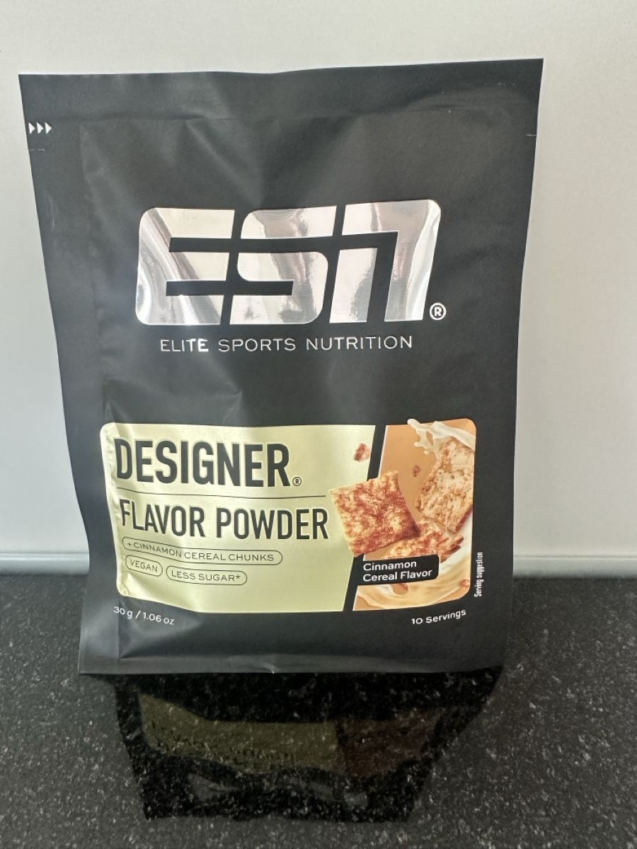 Esn Cibi & Specialità: DESIGNER Flavor Powder Cinnamon Cereal 30g – Nuovo e nell'imballaggio originale da Wangen SZ venduto da Jaay_Sky