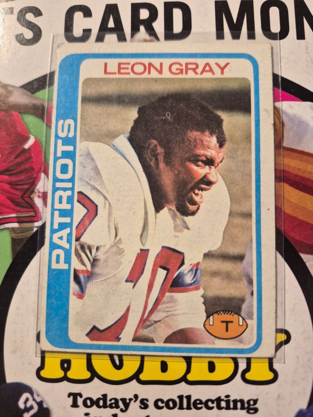 NFL Carte collezionabili: NFL Leon Gray New England Patriots – Usato da Treiten venduto da Sauber73