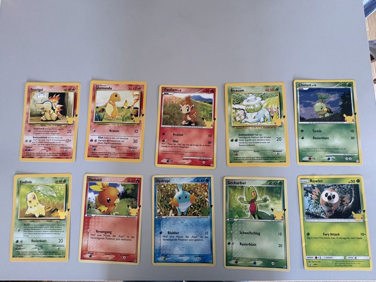 Pokémon Sammelbilder & Trading cards: Grosse Pokémon Sammelkarten – Gebraucht aus Weinfelden von naranja818 1