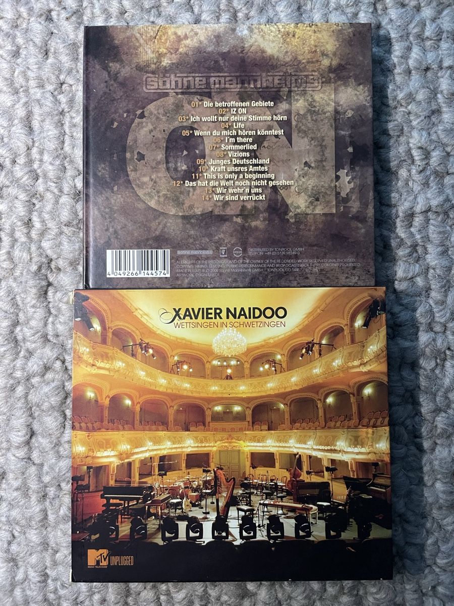 CD: Söhne Mannheims + Xavier Naidoo / Söhne Mannheims – Nuovo (secondo la descrizione) da Reinach AG venduto da trigger7811 3