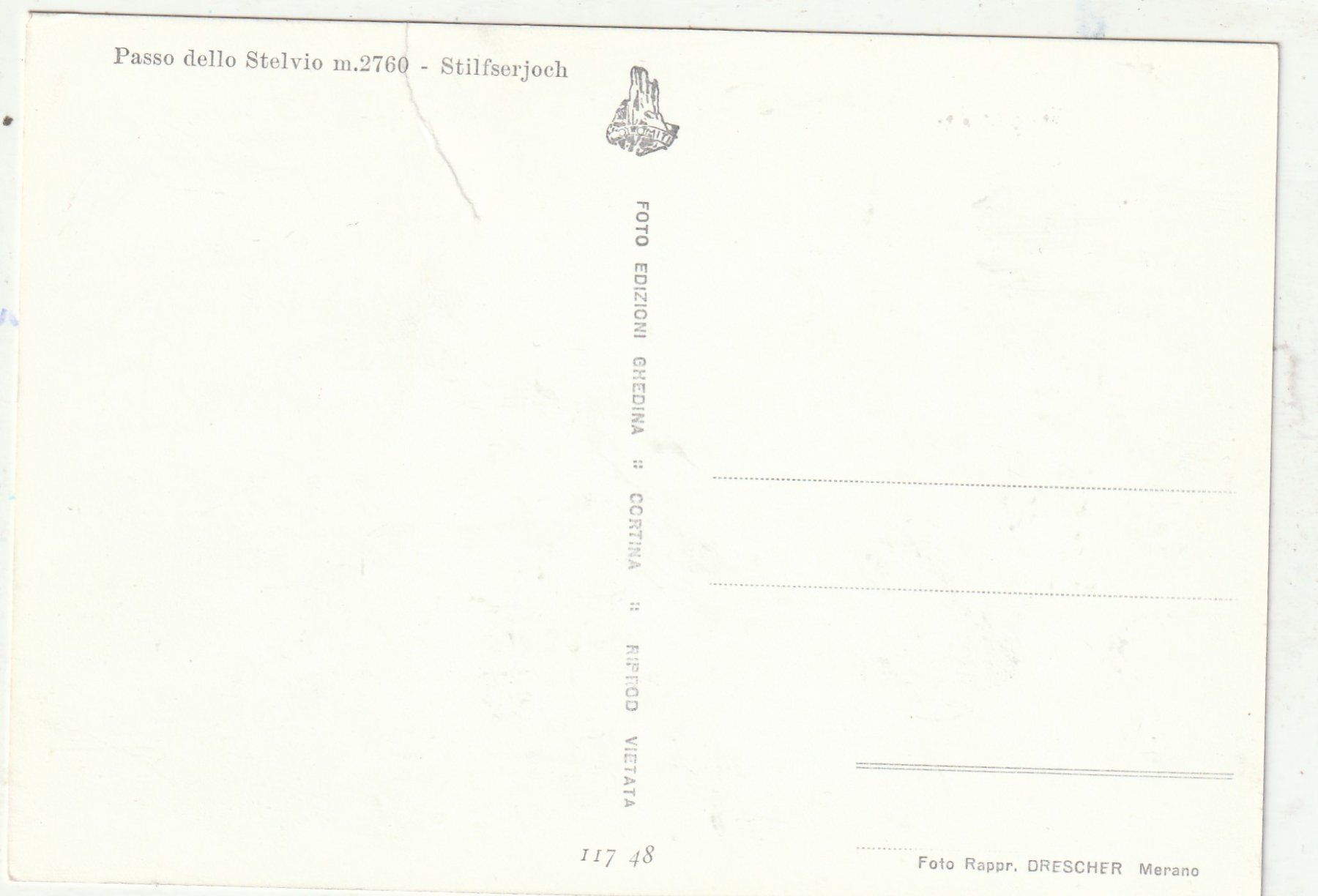 Cartoline postali: Berghaüser Pass del Stella – Usato da Lumbrein venduto da made02 1