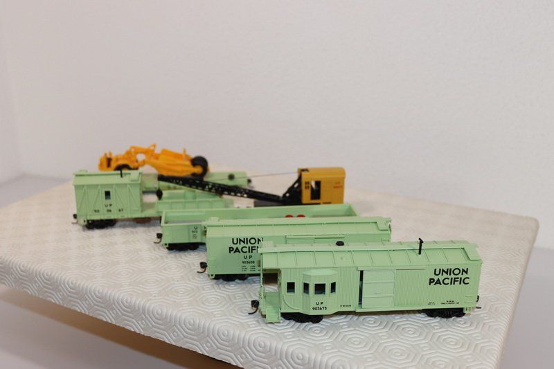 Modellini di ferrovie: UP Baustellenzug ( 646 ) – Usato da Kerzers venduto da Winu64