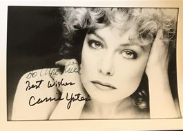 Cassie Yates 1951- Autogramm signiert Foto 13x18cm
