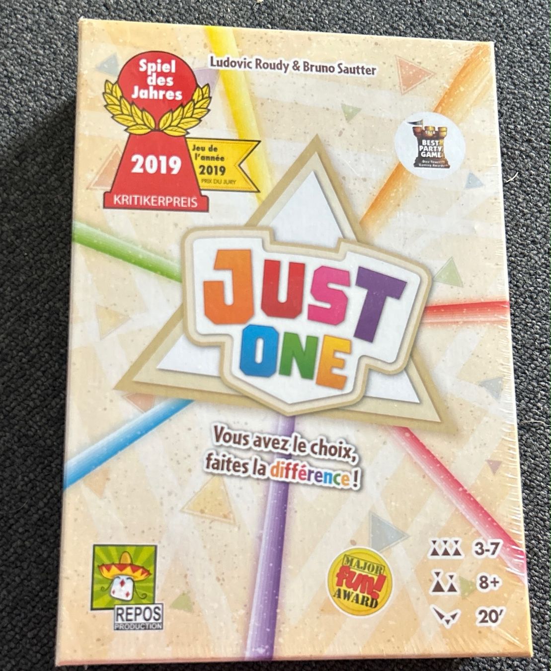Giochi: Just one en Francais – Nuovo e nell'imballaggio originale da Belp venduto da Interessent2