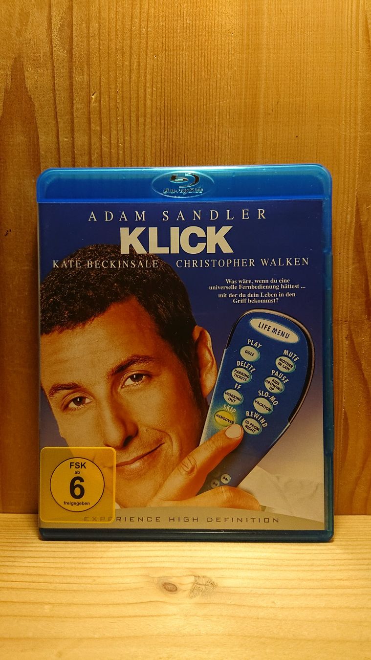 Tutti i DVDs: KLICK Blu-Ray mit Adam Sandler – Usato da Wilderswil venduto da Exebub