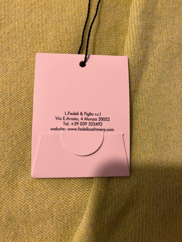 Maglioni & Felpe: Neuer Strickjacke Cardigan-Pullover Fedeli 100%Kaschmir 44 M – Nuovo e nell'imballaggio originale da Walenstadt venduto da ELNINOMARAVILLA 2