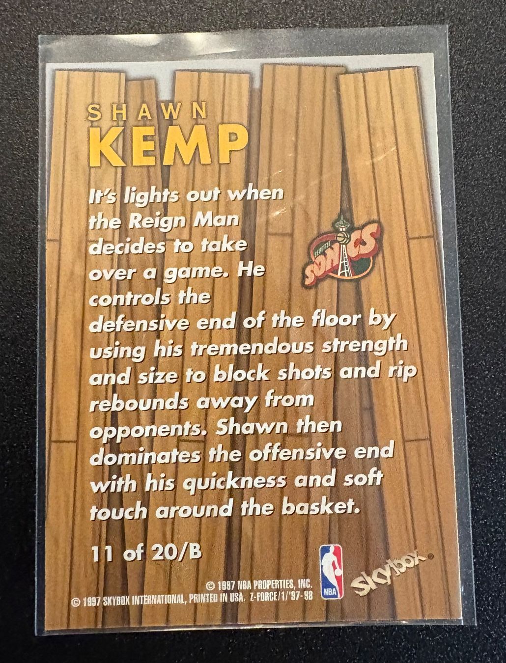 Nba Carte collezionabili: NBA Shawn Jemp Z Force Boss Card – Nuovo (secondo la descrizione) da Muttenz venduto da joba23 1