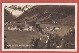Val Tuors bei Bergün - Chants und Chaclavuot Fotokarte 1928
