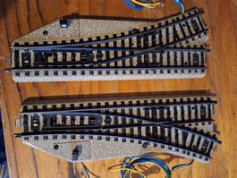 Märklin HO Elektromagnetisches Weichenpaar 5202 gebraucht