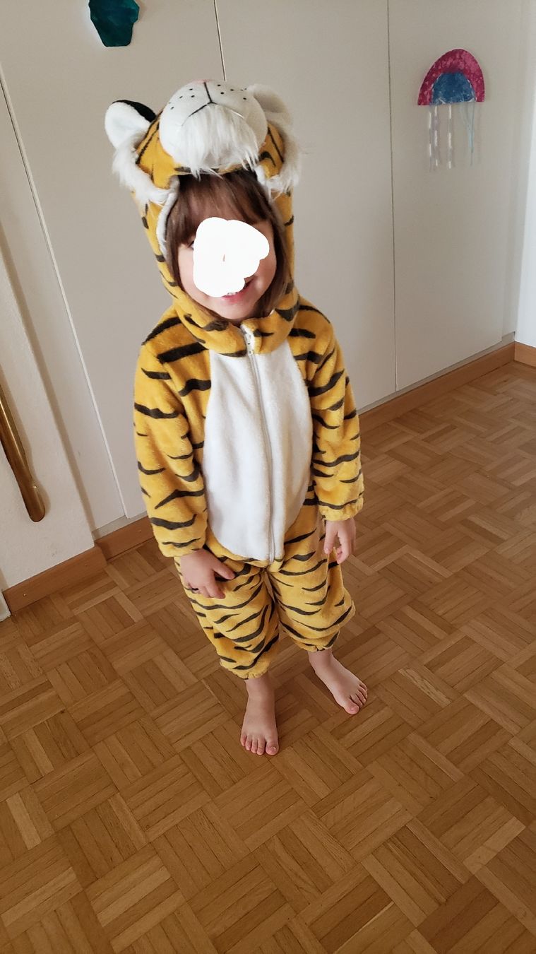 Costumi: Tigerkostüm 2 - 4 Jahre – Usato da Regensdorf venduto da c_est_la_vivie