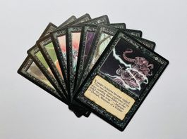 Magic The Gathering Common Uncommon schwarz 8x The Dark