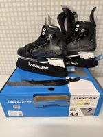 Schlittschuhe Bauer Supreme M50Pro F2/L4 & Ersatzkuven