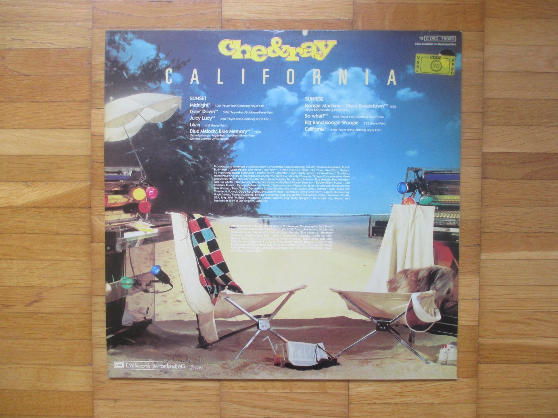 Schallplatten: Che & Ray  "CALIFORNIA"  LP  Vinyl – Gebraucht aus Zürich von Daniel517 1