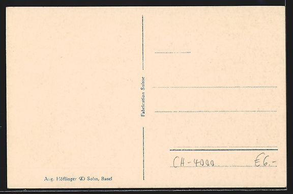 Cartes postales: Basel, St. Antoniuskirche mit Pfarrhof u – D'occasion à Berlin par bartko-reher 1