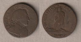 Savoyen, Vittorio Emanuele III, 5 Soldi 1795