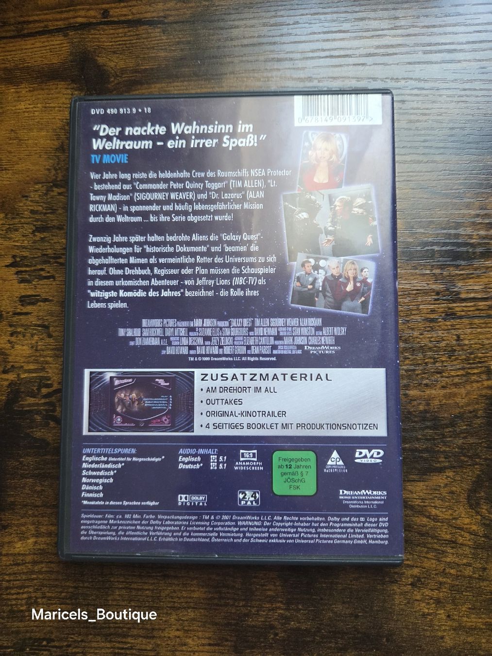 Tous les DVDs: Galaxy Quest DVD German Version good condition – D'occasion à Winterthur par Maricels_Boutique 3